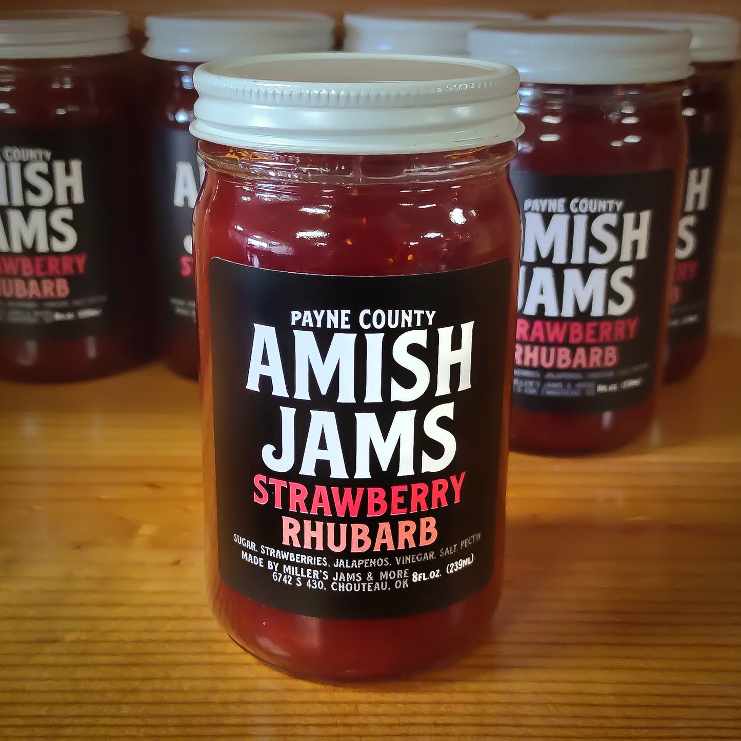 Strawberry Rhubarb Amish Jam