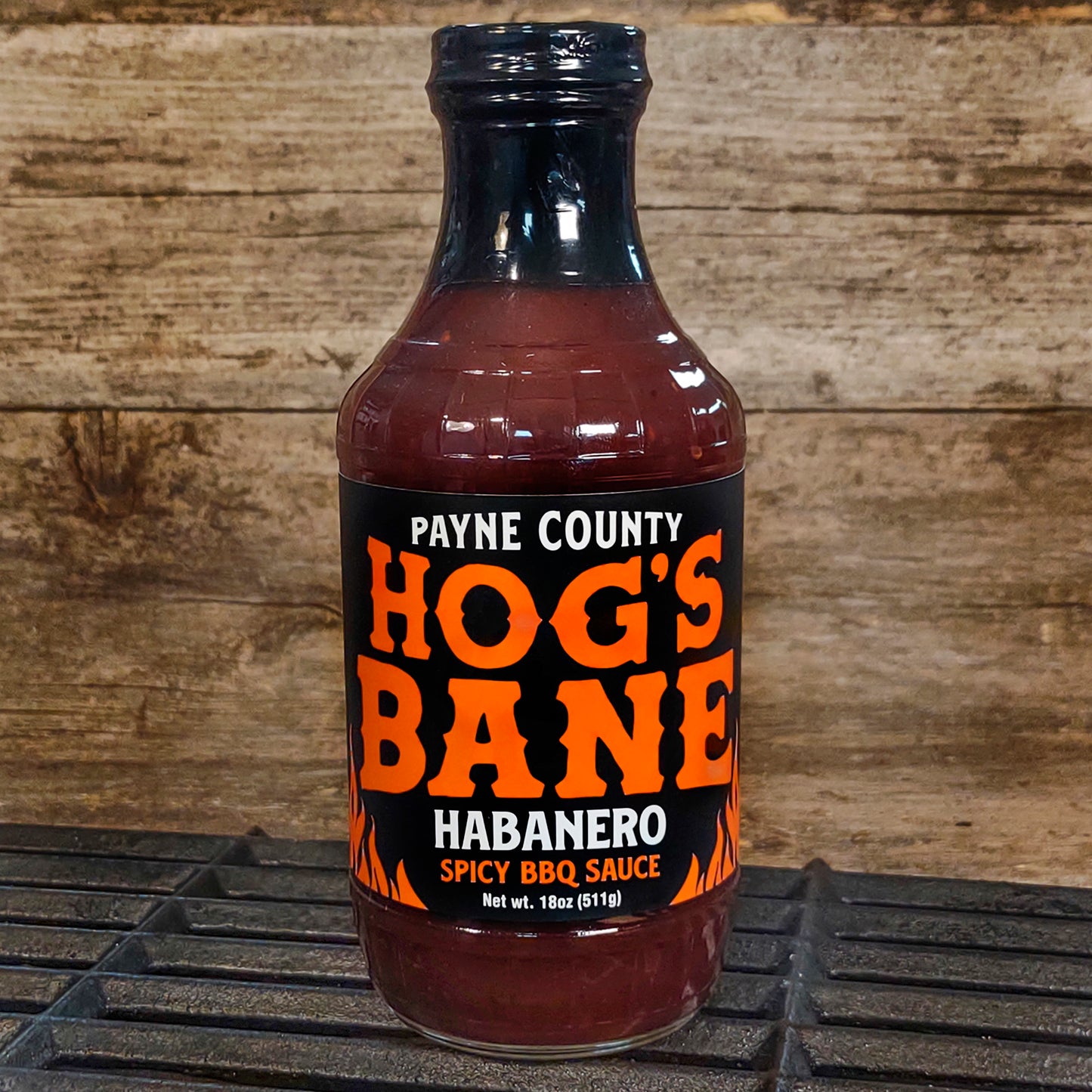 Payne_County_Hogs_Bane_Habanero_BBQ_Sauce Payne County Hog's Bane Habanero BBQ Sauce - Big Rock Foods