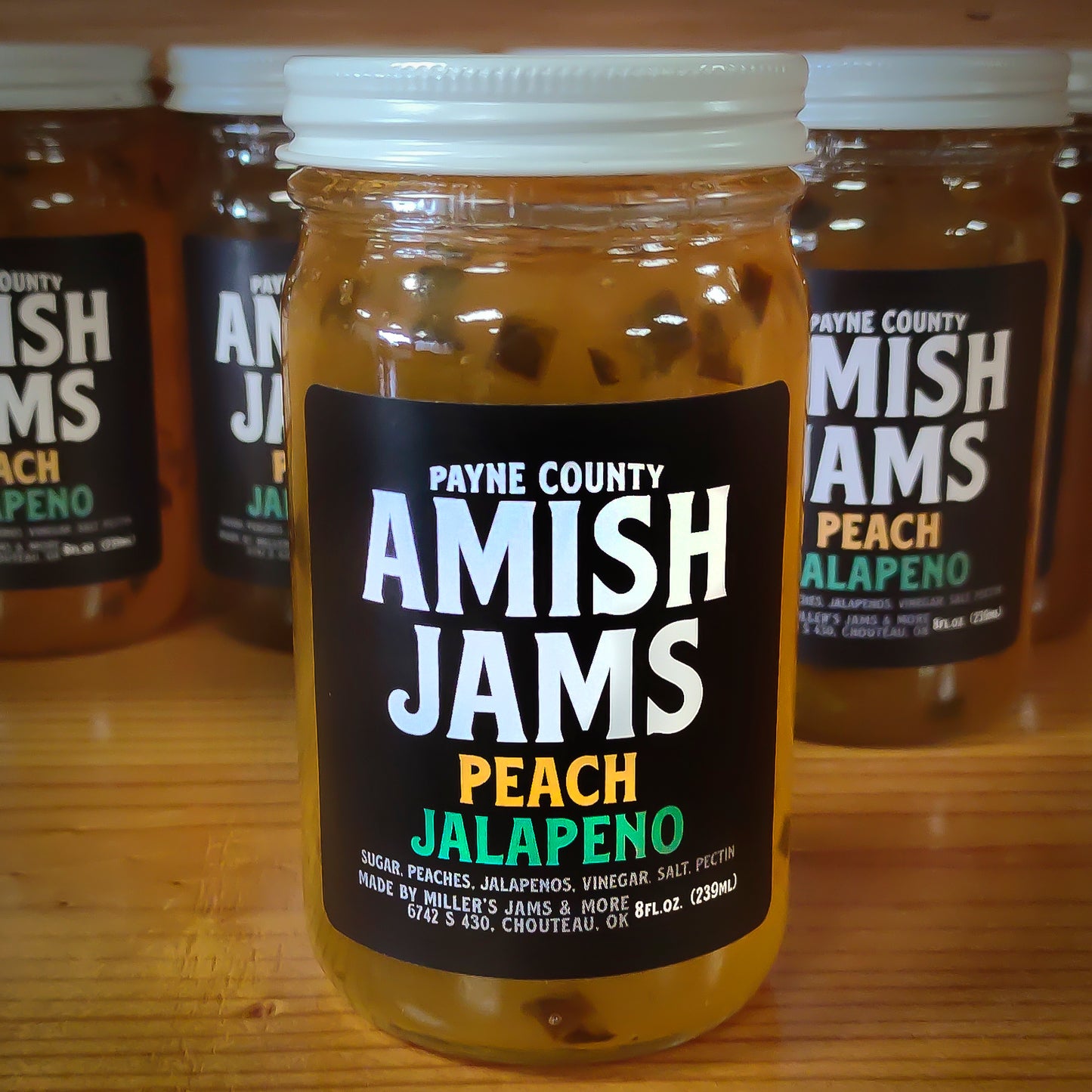Payne_County_Peach_Jalapeno_Amish_Jam Payne County Peach Jalapeno Amish Jam - Big Rock Foods