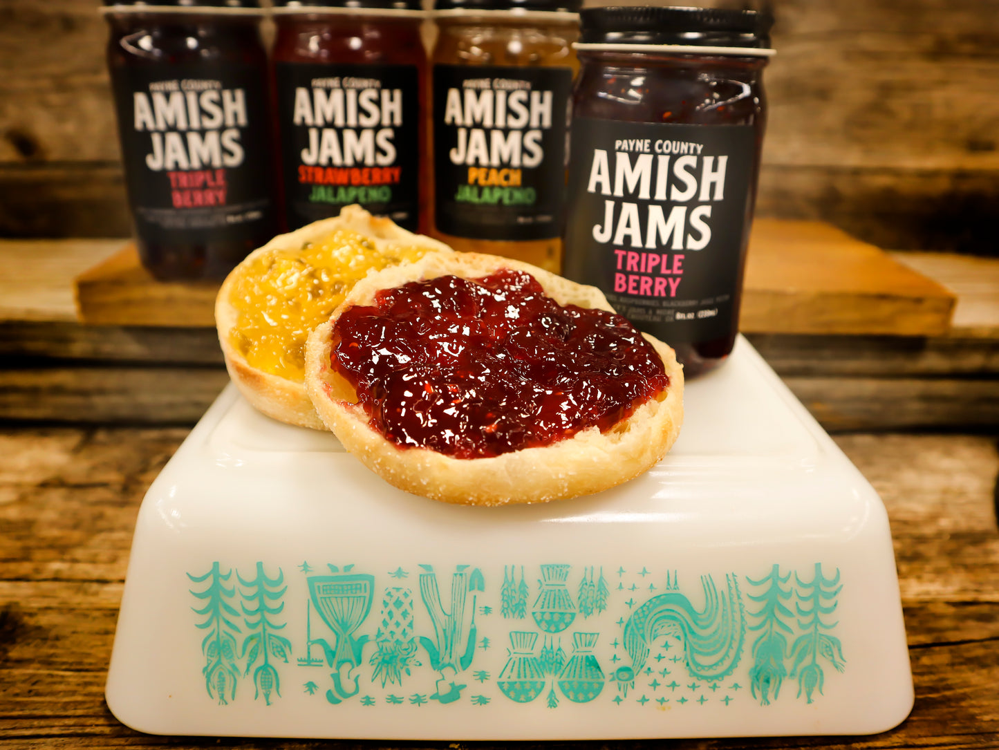 Payne County Triple Berry Amish Jam - Big Rock Foods