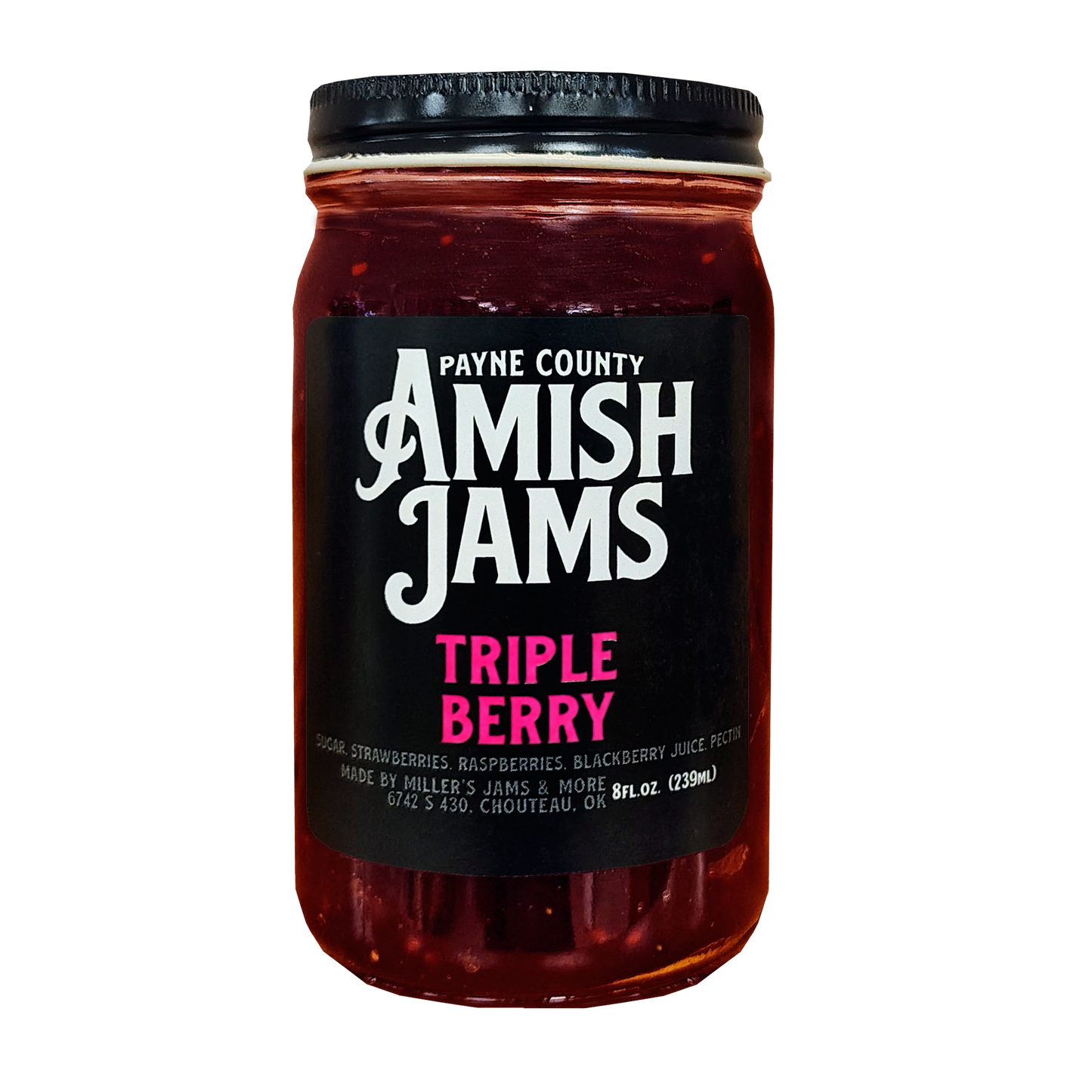Triple Berry Amish Jam
