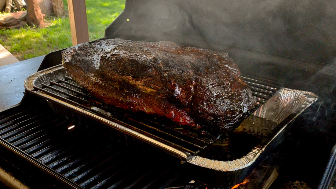Smoking Brisket on a Propane Grill