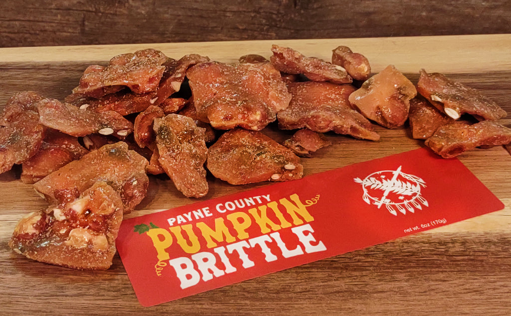 Pumpkin Peanut Brittle