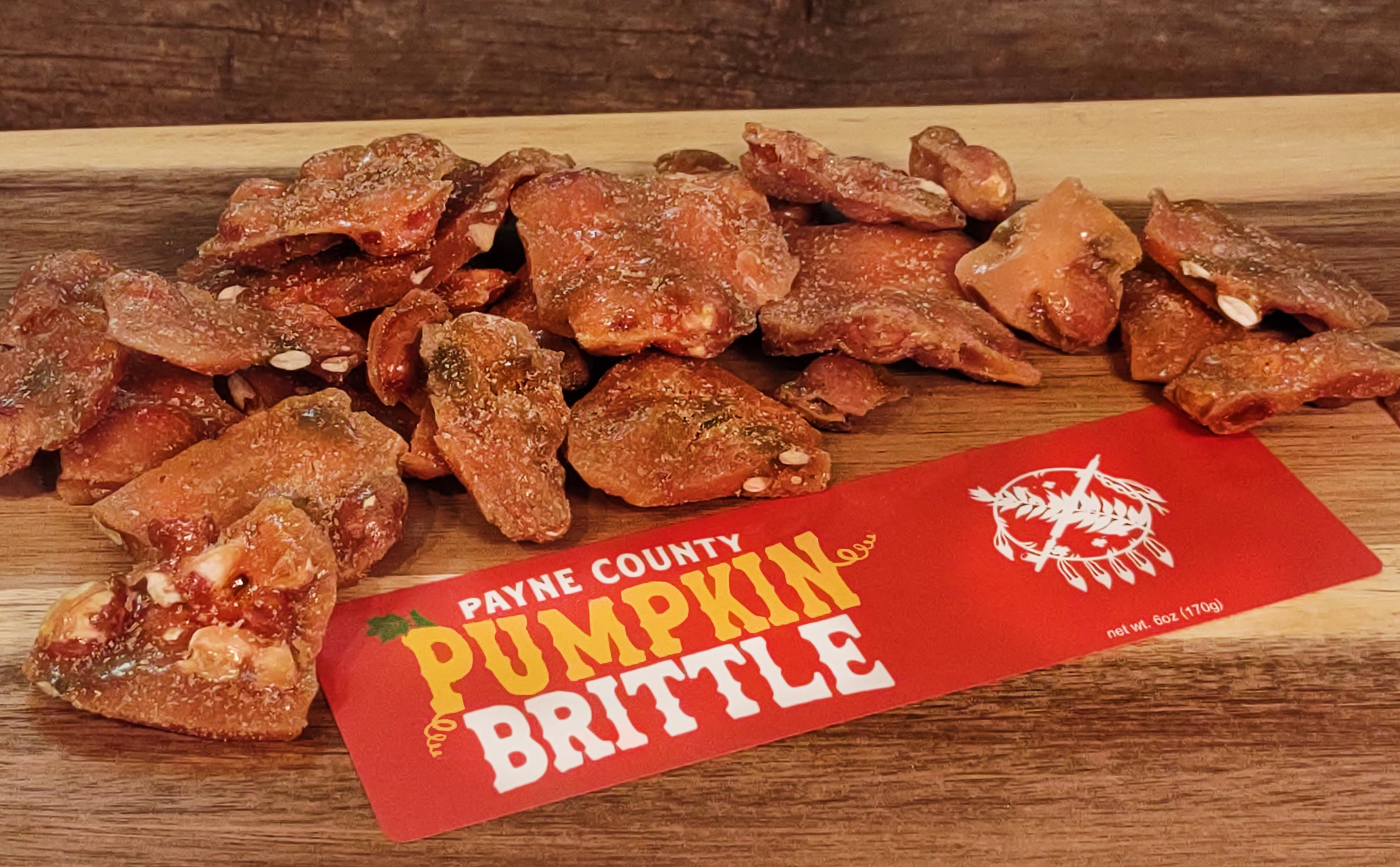 Pumpkin Peanut Brittle