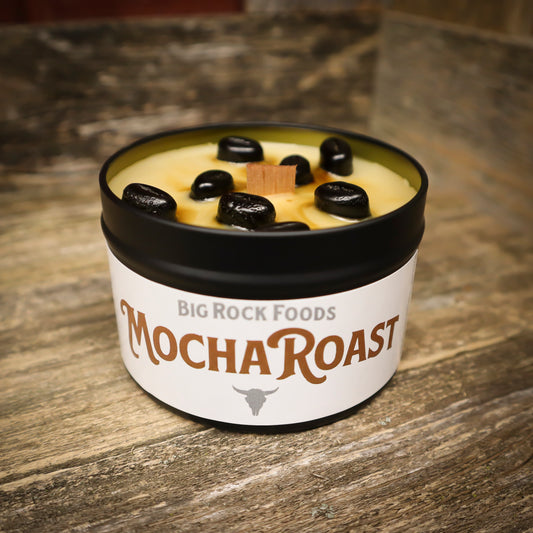 Mocha Roast Wooden-wick Candles 8oz