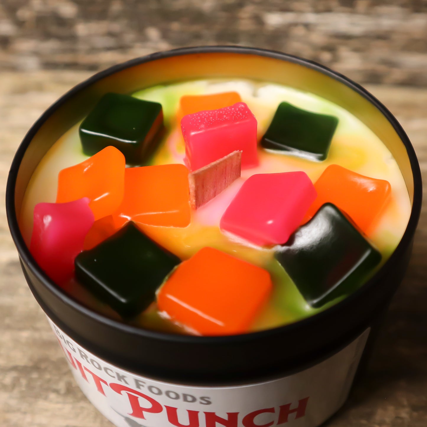 Fruit Punch Wooden-wick Candles 8oz