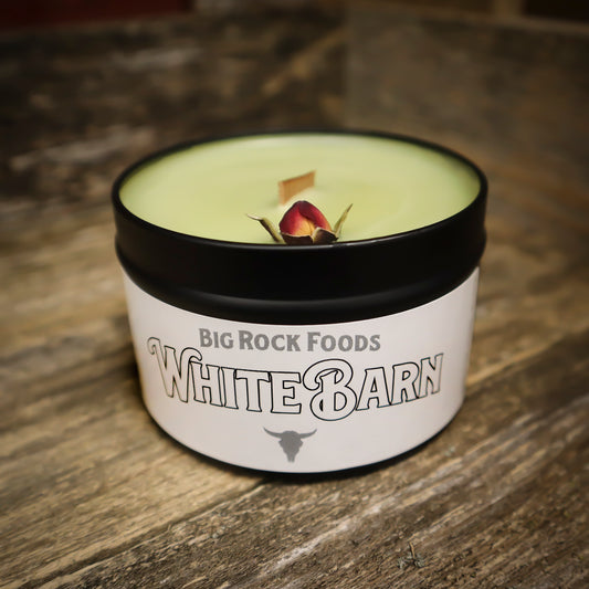 White Barn Wooden-wick Candles 8oz