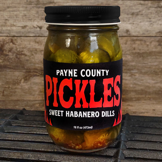 Sweet Habanero Dill Pickles