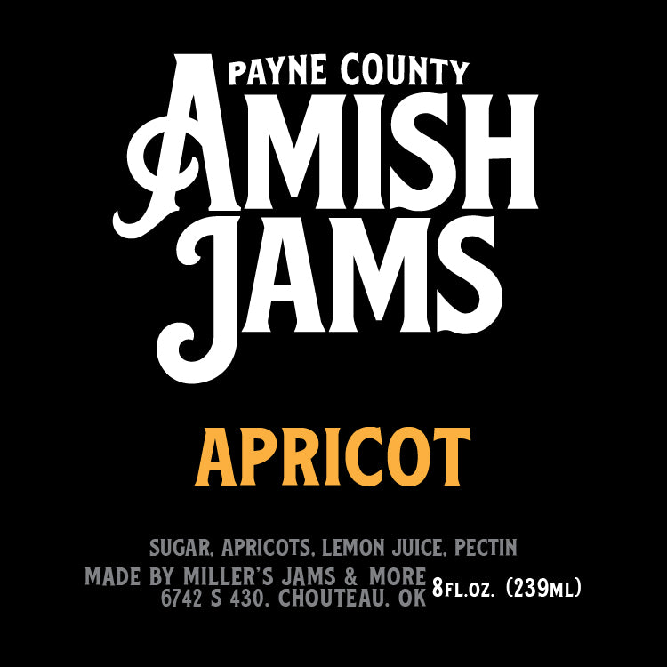Payne County 6-Jam Bundle Gift Set with Payne County Apricot Amish Jam, Payne County Strawberry Rhubarb Amish Jam, Payne County Strawberry Jalapeno Amish Jam, Payne County Triple Berry Amish Jam, Payne County Peach Jalapeno Amish Jam and Payne County Apple Cobbler Jam - Big Rock Foods
