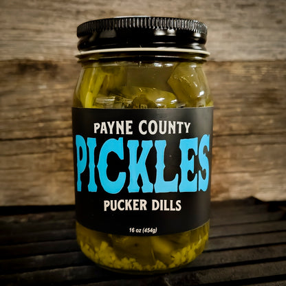 Payne County Pucker Dills Pickles - Big Rock Foods