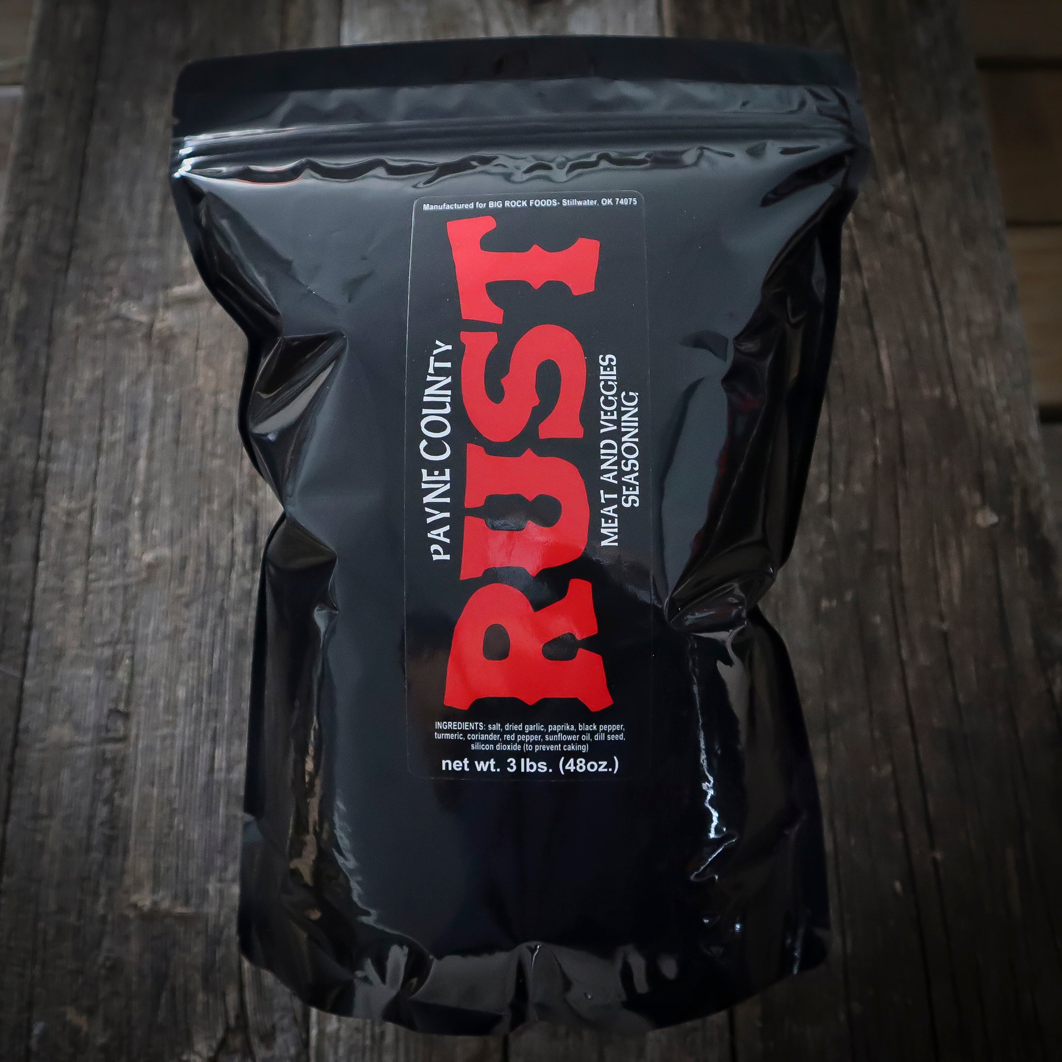 Payne County Rust Seasoning Spice - Big Rock Foods