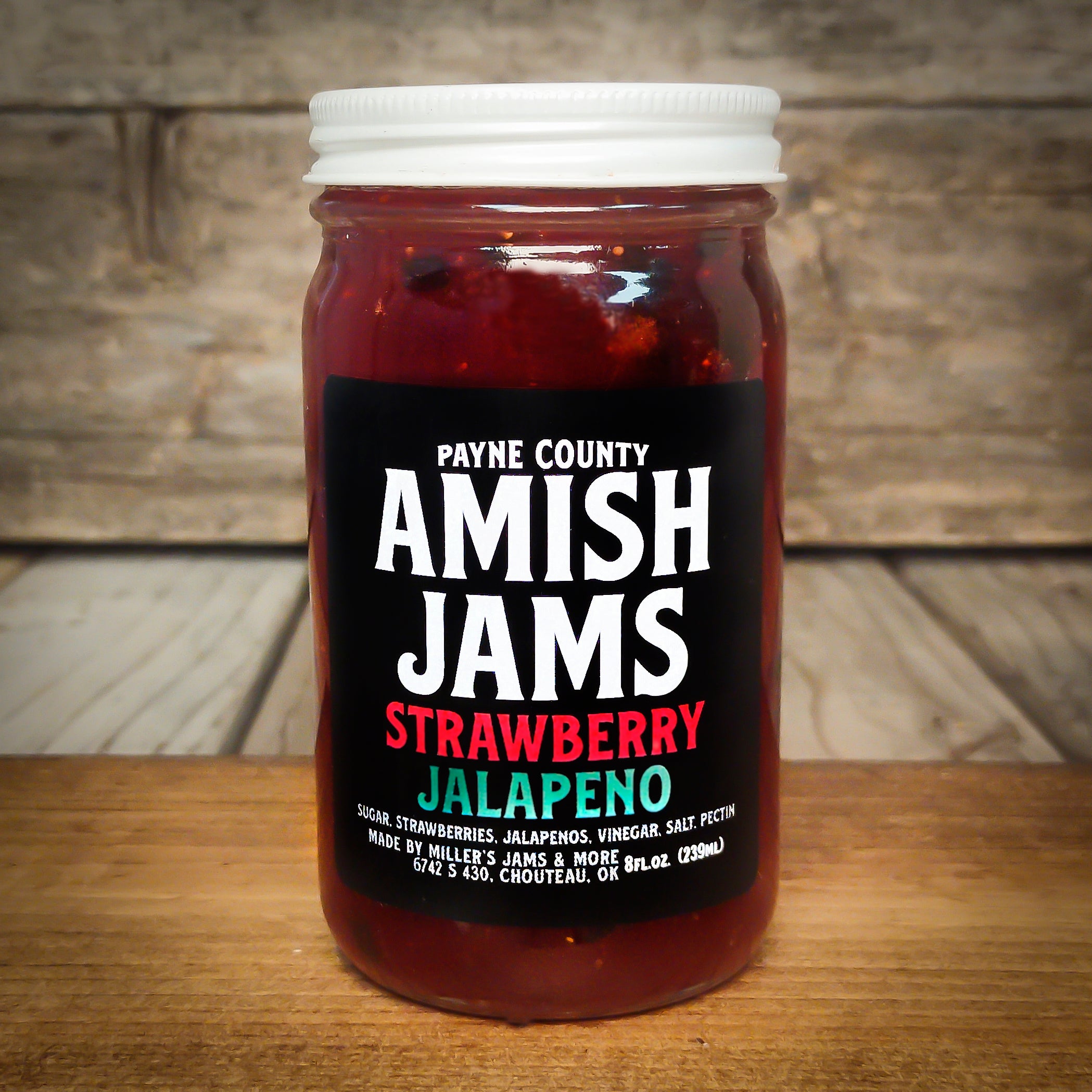 Payne_County_Strawberry_Jalapeno_Amish_Jam Payne County Strawberry Jalapeno Amish Jam - Big Rock Foods