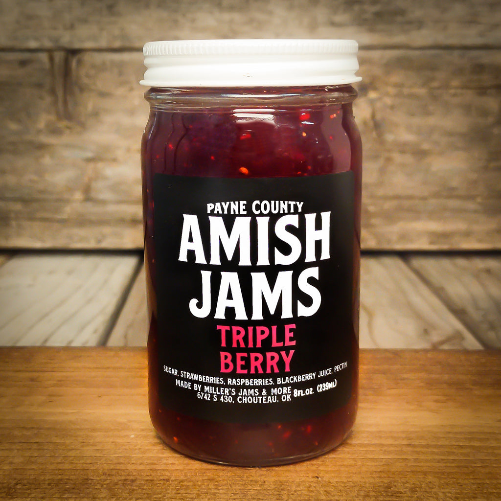 Payne County Triple Berry Amish Jam - Big Rock Foods