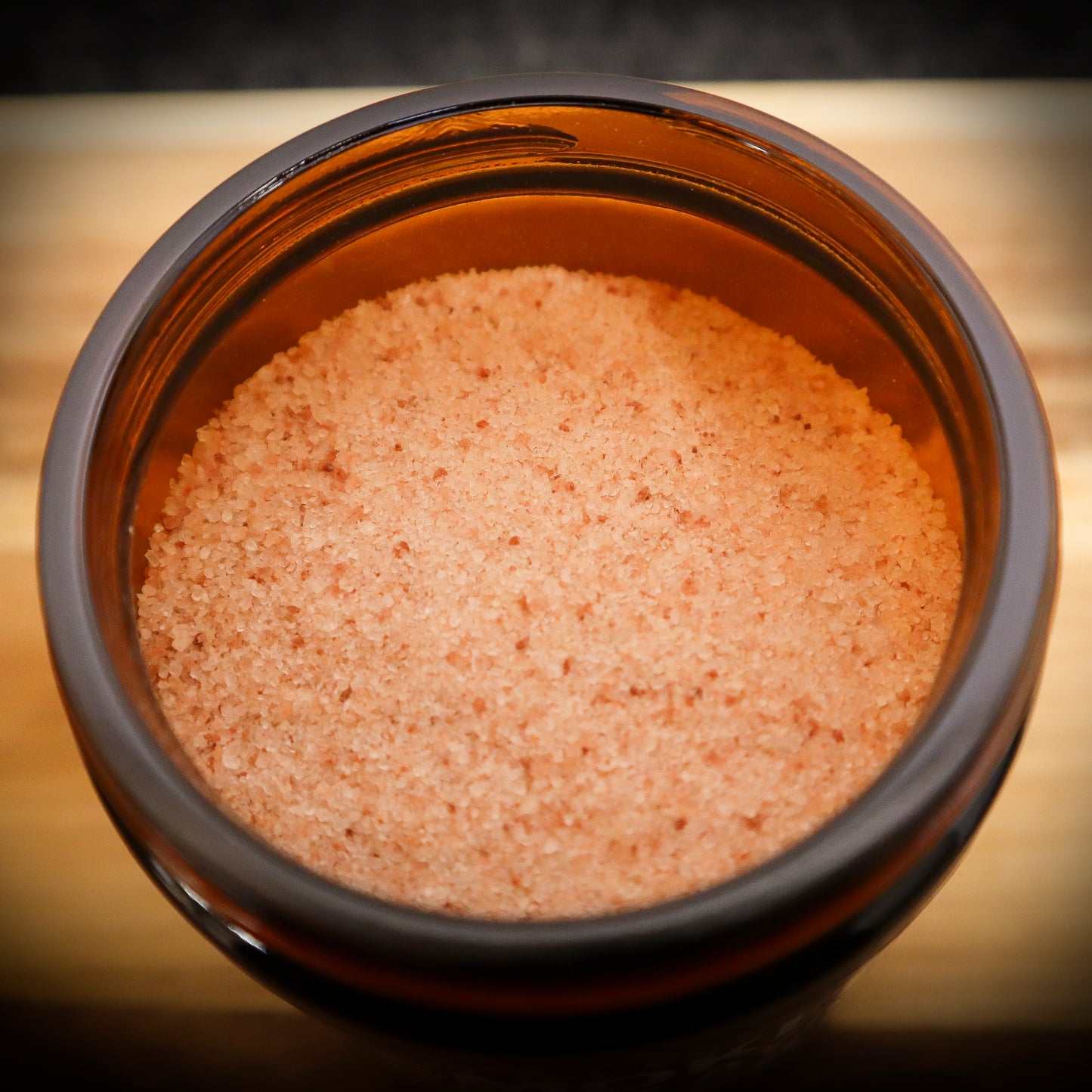 Smoked Himalayan Pink Salt 1/2lb Jar