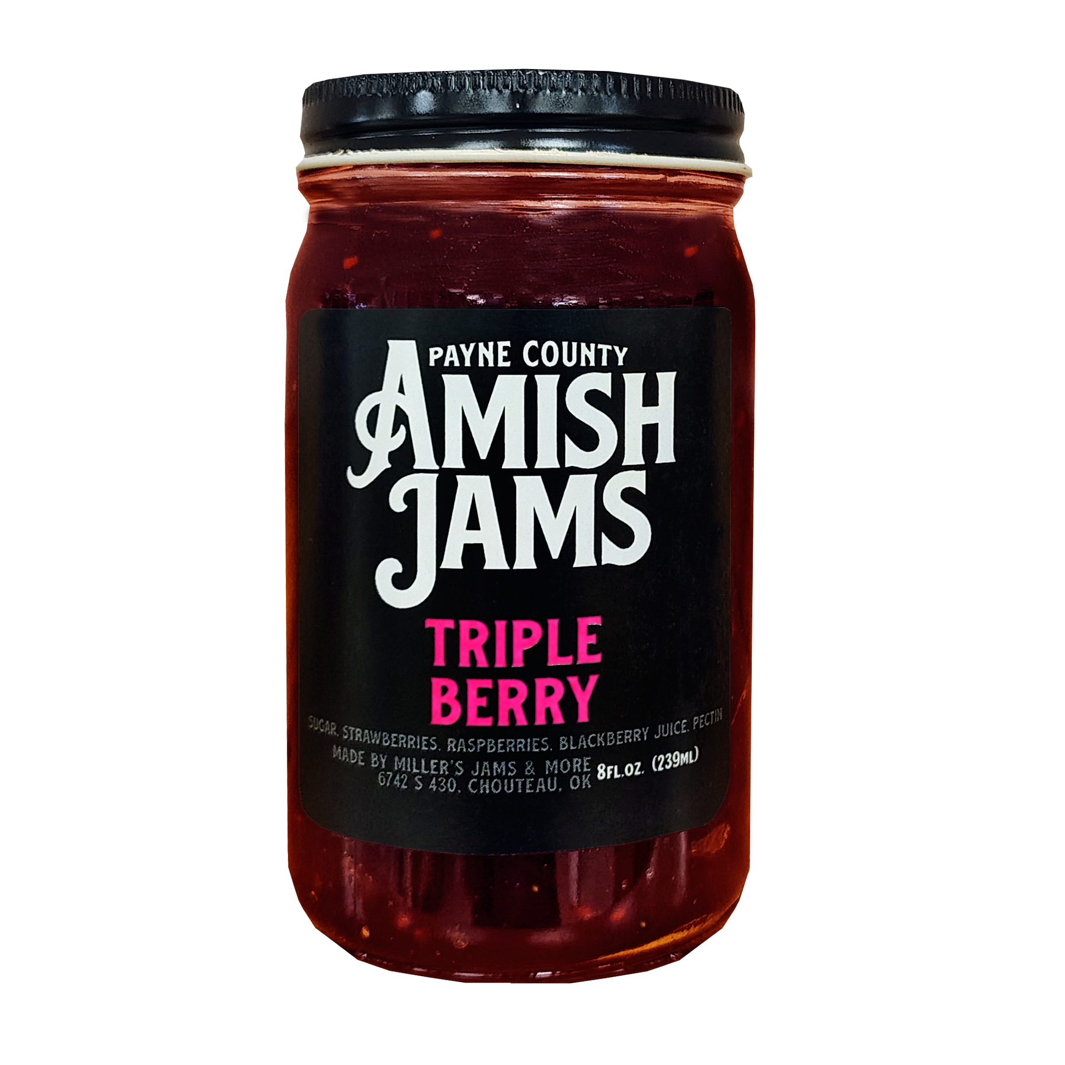 Triple Berry Amish Jam