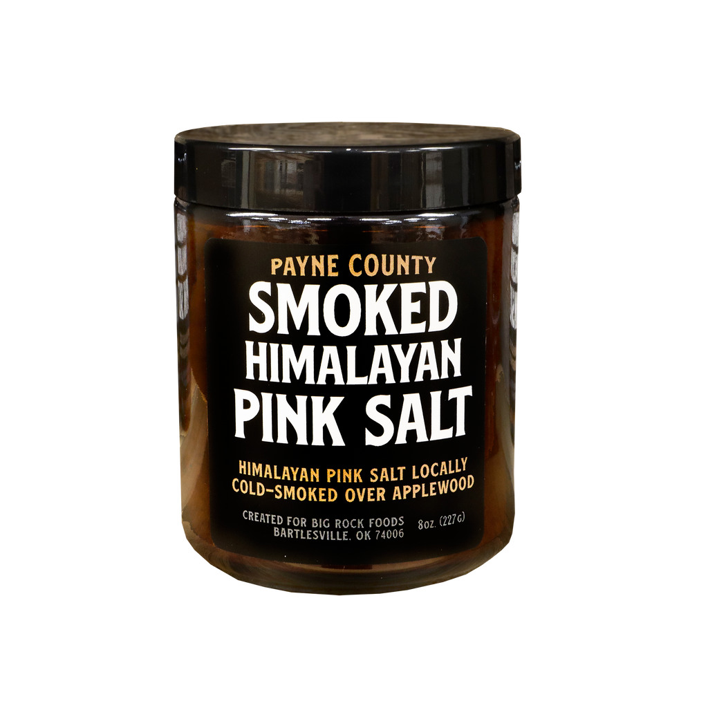 Smoked Himalayan Pink Salt 1/2lb Jar