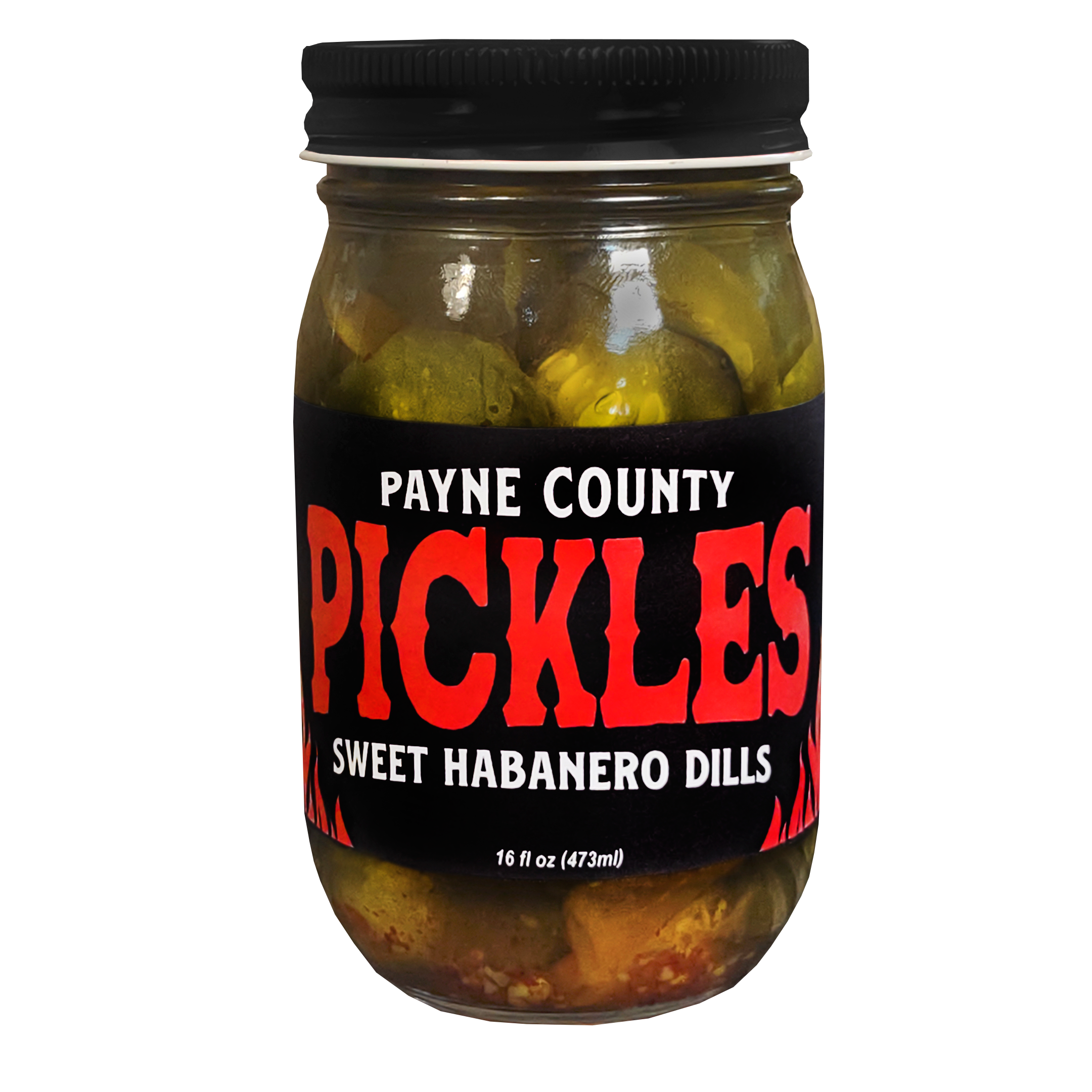 Sweet Habanero Dill Pickles