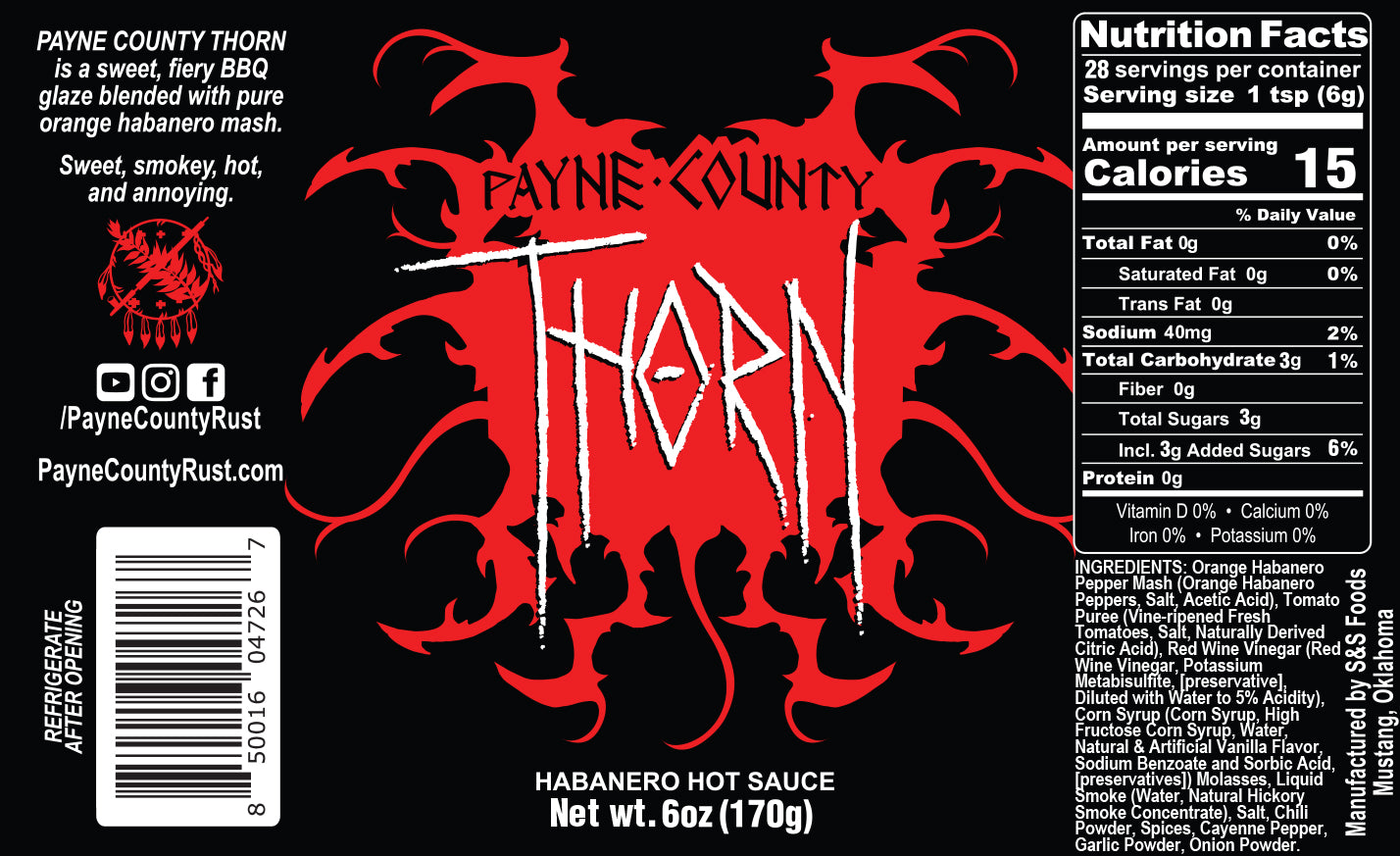 Thorn Hot Sauce