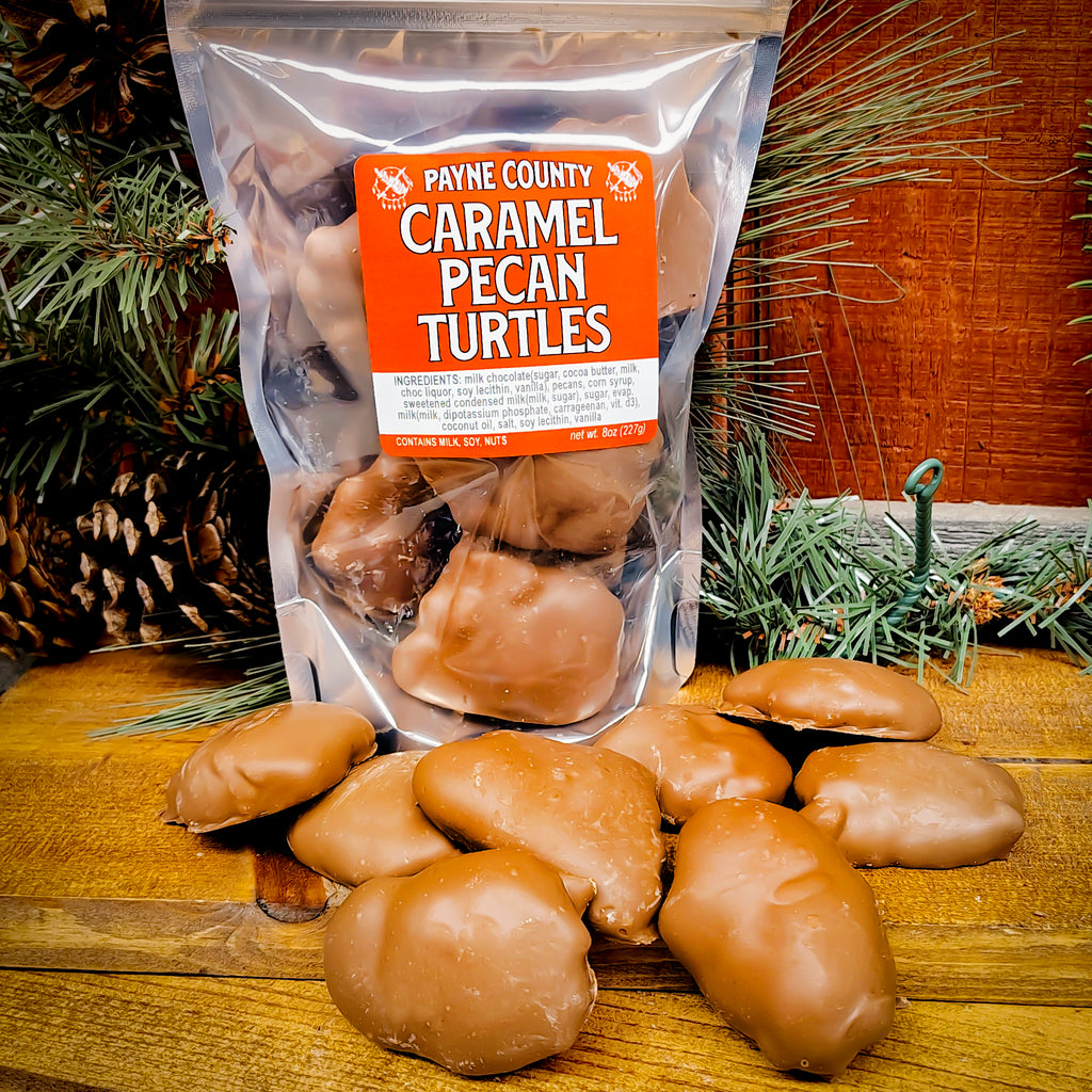 Chocolate Caramel Pecan Turtles